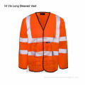 Safety Vest High Visibility  Safety Lightweight Long Sleeved Vest